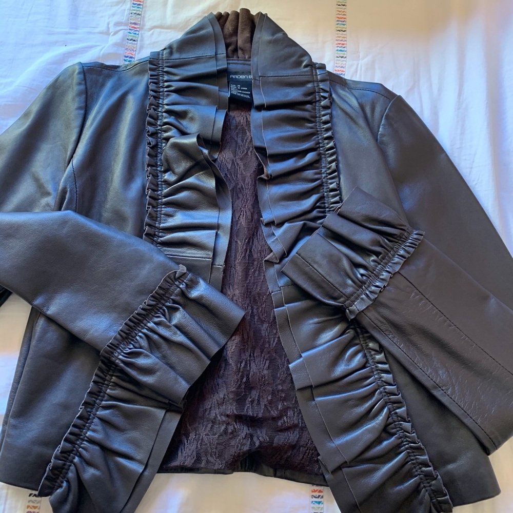 Arden B. Leather jacket